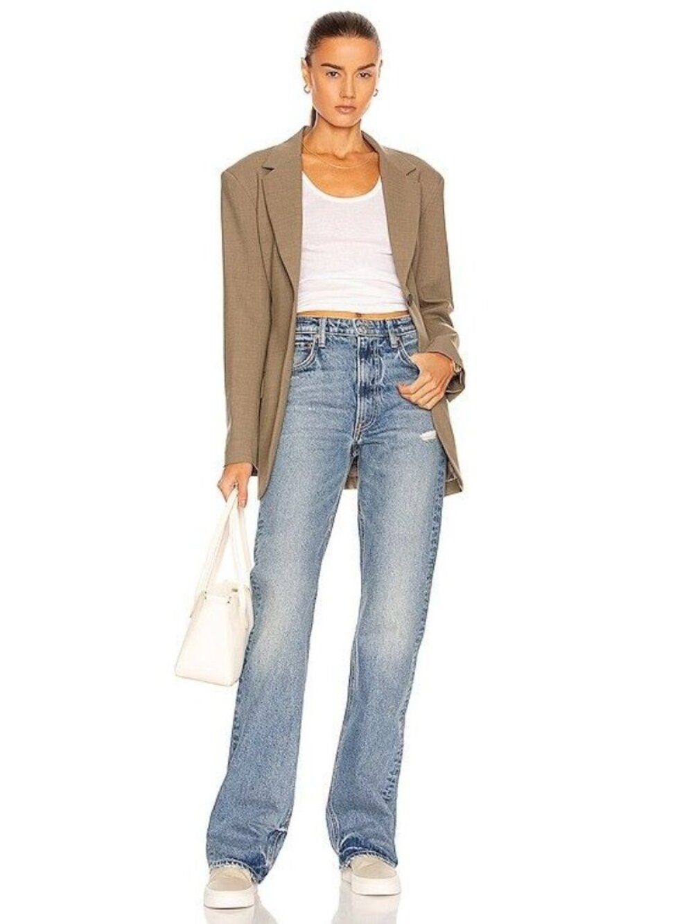 GRLFRND Melanie High Rise Boot Cut Sz 26 Catalina Wash NWOT